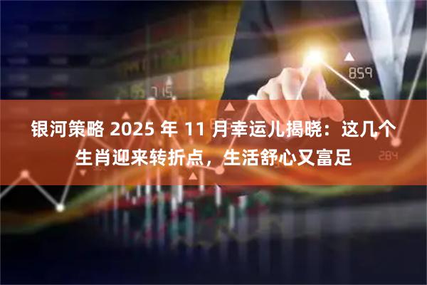 银河策略 2025 年 11 月幸运儿揭晓：这几个生肖迎来转折点，生活舒心又富足